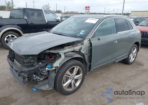 2020 Audi Q3 Premium 45 Tfsi S Line Quattro Tiptronic z USA, uszkodzony, nr VIN WA1DECF34L1037423